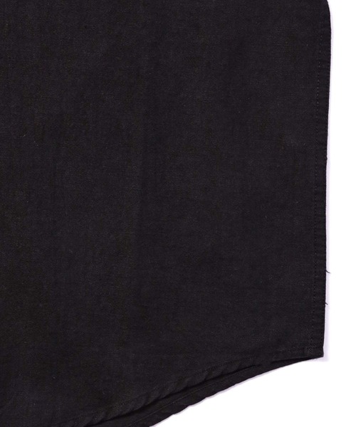 Noen（ノエン）の「半袖レギュラーカラーシャツ（シャツ/ブラウス・メンズ・ブラック/ベージュ・MEDIUM/LARGE）」の6枚目の写真