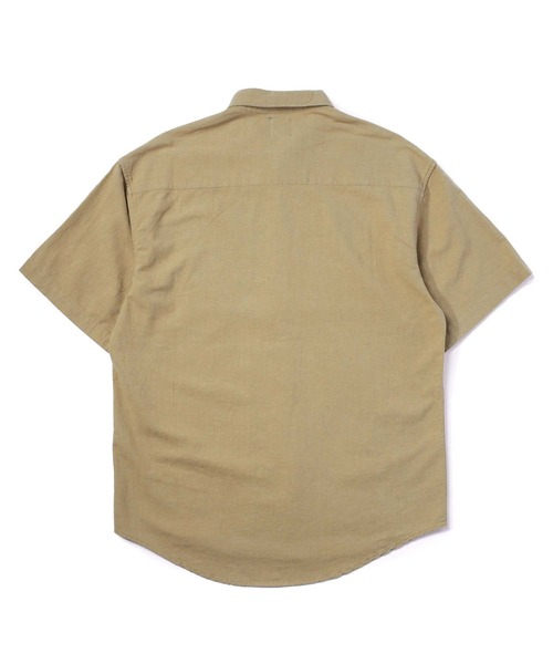 Noen（ノエン）の「半袖レギュラーカラーシャツ（シャツ/ブラウス・メンズ・ブラック/ベージュ・MEDIUM/LARGE）」の9枚目の写真