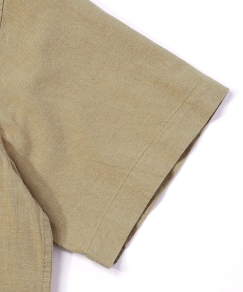 Noen（ノエン）の「半袖レギュラーカラーシャツ（シャツ/ブラウス・メンズ・ブラック/ベージュ・MEDIUM/LARGE）」の11枚目の写真