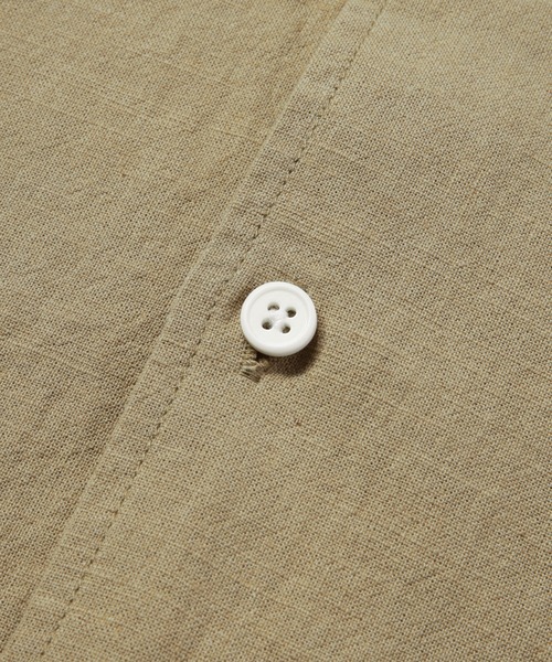 Noen（ノエン）の「半袖レギュラーカラーシャツ（シャツ/ブラウス・メンズ・ブラック/ベージュ・MEDIUM/LARGE）」の12枚目の写真