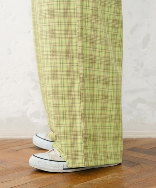 eLur(エラー)の「チェックイージーパンツ(その他パンツ・レディース・ブルー/グリーン/ピンク・MEDIUM/SMALL)」の17枚目の写真