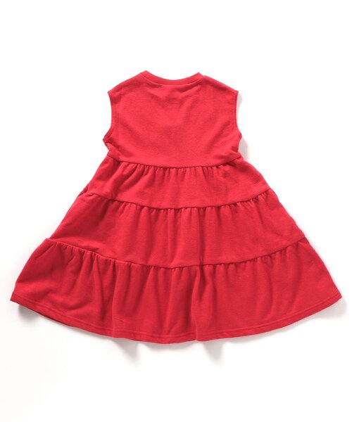 BREEZE（ブリーズ）の「【WEB限定】ティアードワンピース（ワンピース・キッズ・イエロー/ミント/レッド/ブラック・140/130/120/110/100/90/80）」の20枚目の写真