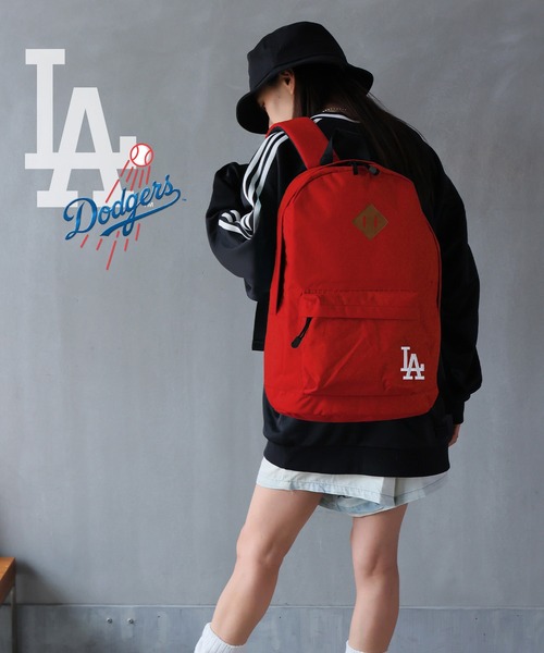 MLB(メジャーリーグベースボール)の「MLB COADURAデイパック(バックパック/リュック・レディース・ダークグリーン/レッド/ブラック/ライトブルー/ブラウン/ライトグリーン/ネイビー/ブラック系その他/レッド系その他/ベージュ・FREE)」の10枚目の写真