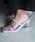 mirem�i�~�����j�́uMacaron teardrop heel sandals�i�T���_���j�v�b�p�[�v��