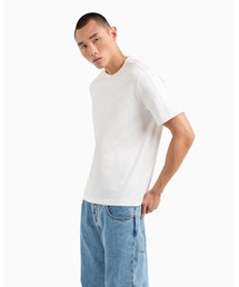 ARMANI EXCHANGE | 【A|X アルマーニ エクスチェンジ】AXロゴテープ 半袖クルーネックTシャツ/REGULAR+(Tシャツ/カットソー)