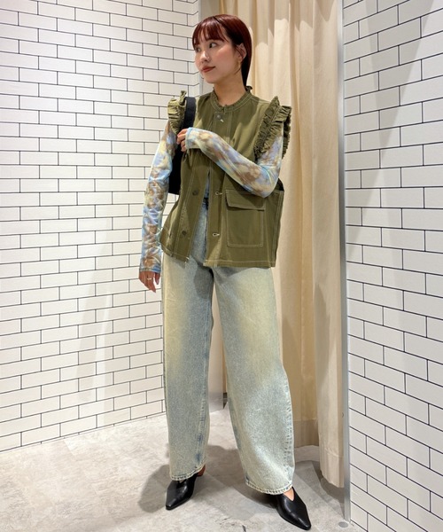 wasabi様リクエスト品＊ロラライハリス♡カーキブラウンベロア