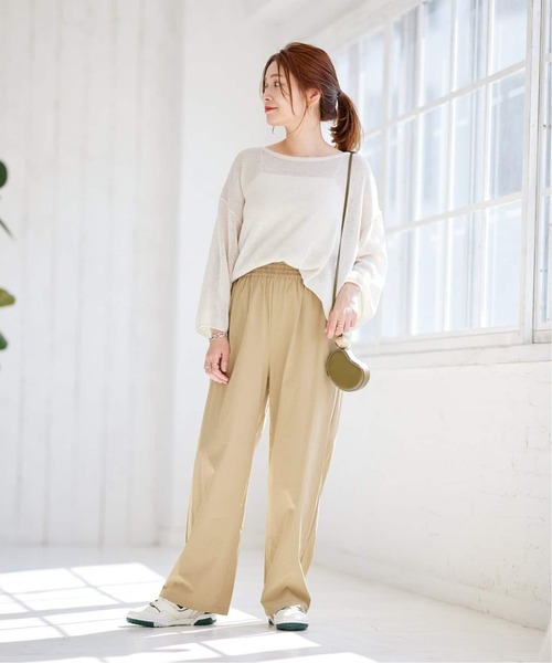 JOURNAL STANDARD  ストレッチワイドＰＴ JOURNAL STANDARD relume｜《追加5》ウォッシャブルサージ