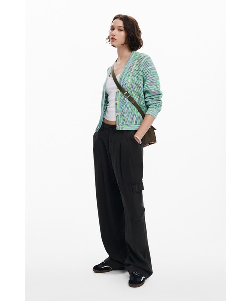 DESIGUAL - Desigual ニットパーカー 24SWJF37-01