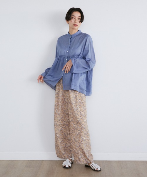 YVON(イヴォン)の「【リバティプリント】イージーパンツ(その他パンツ・レディース・イエロー・9号)」の12枚目の写真