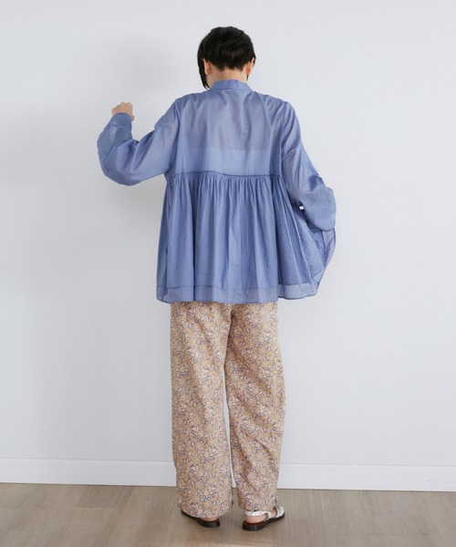 YVON(イヴォン)の「【リバティプリント】イージーパンツ(その他パンツ・レディース・イエロー・9号)」の11枚目の写真