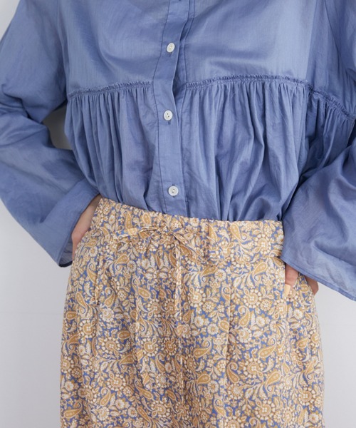 YVON(イヴォン)の「【リバティプリント】イージーパンツ(その他パンツ・レディース・イエロー・9号)」の7枚目の写真