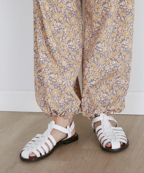 YVON(イヴォン)の「【リバティプリント】イージーパンツ(その他パンツ・レディース・イエロー・9号)」の5枚目の写真