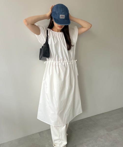 GIUNON(ジウノン)の「denim flat cap / デニムフラットキャップ(キャップ・レディース・ブルー・FREE)」の18枚目の写真