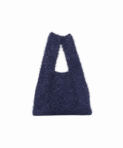 JOURNAL STANDARD(ジャーナルスタンダード)の「キラキラニットバッグ(トートバッグ・レディース・ネイビー/ブラウン/シルバー・FREE)」の18枚目の写真