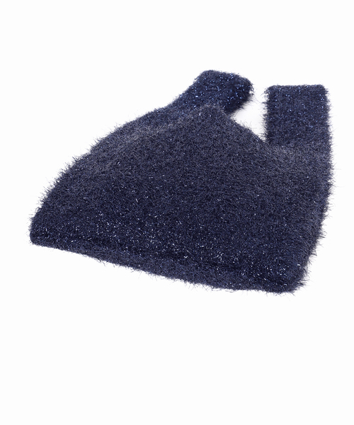 JOURNAL STANDARD(ジャーナルスタンダード)の「キラキラニットバッグ(トートバッグ・レディース・ネイビー/ブラウン/シルバー・FREE)」の19枚目の写真