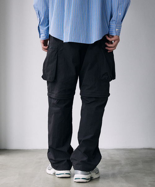 JOURNAL STANDARD(ジャーナルスタンダード)の「NULL TOKYO × JOURNAL STANDARD C/N コンバーチブルパンツ(カーゴパンツ・メンズ・ピンク/ベージュ/ブラック/カーキ・MEDIUM/LARGE/X-LARGE)」の10枚目の写真