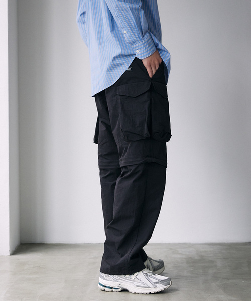 JOURNAL STANDARD(ジャーナルスタンダード)の「NULL TOKYO × JOURNAL STANDARD C/N コンバーチブルパンツ(カーゴパンツ・メンズ・ピンク/ベージュ/ブラック/カーキ・MEDIUM/LARGE/X-LARGE)」の11枚目の写真