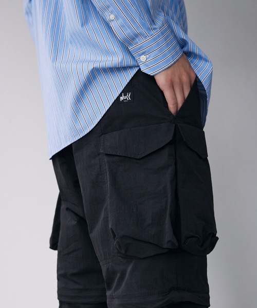 JOURNAL STANDARD(ジャーナルスタンダード)の「NULL TOKYO × JOURNAL STANDARD C/N コンバーチブルパンツ(カーゴパンツ・メンズ・ピンク/ベージュ/ブラック/カーキ・MEDIUM/LARGE/X-LARGE)」の12枚目の写真