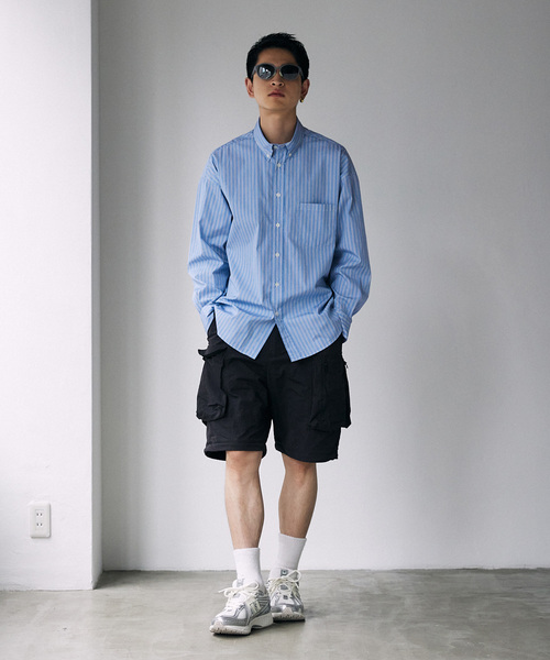 JOURNAL STANDARD(ジャーナルスタンダード)の「NULL TOKYO × JOURNAL STANDARD C/N コンバーチブルパンツ(カーゴパンツ・メンズ・ピンク/ベージュ/ブラック/カーキ・MEDIUM/LARGE/X-LARGE)」の14枚目の写真