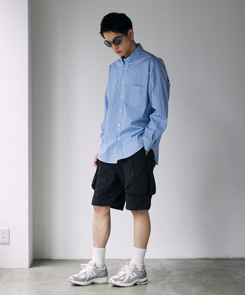 JOURNAL STANDARD(ジャーナルスタンダード)の「NULL TOKYO × JOURNAL STANDARD C/N コンバーチブルパンツ(カーゴパンツ・メンズ・ピンク/ベージュ/ブラック/カーキ・MEDIUM/LARGE/X-LARGE)」の15枚目の写真