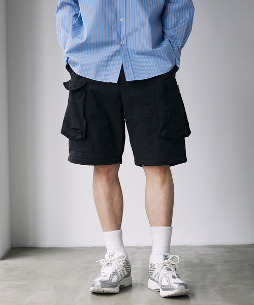 JOURNAL STANDARD(ジャーナルスタンダード)の「NULL TOKYO × JOURNAL STANDARD C/N コンバーチブルパンツ(カーゴパンツ・メンズ・ピンク/ベージュ/ブラック/カーキ・MEDIUM/LARGE/X-LARGE)」の17枚目の写真