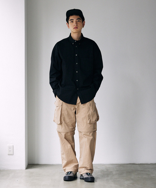 JOURNAL STANDARD(ジャーナルスタンダード)の「NULL TOKYO × JOURNAL STANDARD C/N コンバーチブルパンツ(カーゴパンツ・メンズ・ピンク/ベージュ/ブラック/カーキ・MEDIUM/LARGE/X-LARGE)」の20枚目の写真
