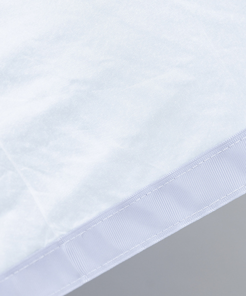 collex（コレックス）の「グログランテープ雨晴兼用折傘（折りたたみ傘・レディース・グレー/キャメル・フリー）」の3枚目の写真