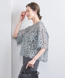UNITED ARROWS | グリッターレース ブラウス(シャツ/ブラウス)