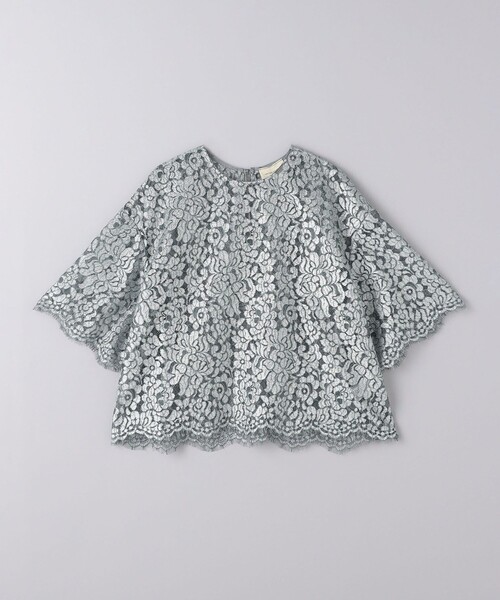 UNITED ARROWS（ユナイテッドアローズ）の「グリッターレース ブラウス（シャツ/ブラウス・レディース・シルバー・FREE）」の7枚目の写真