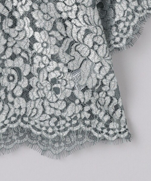 UNITED ARROWS（ユナイテッドアローズ）の「グリッターレース ブラウス（シャツ/ブラウス・レディース・シルバー・FREE）」の11枚目の写真