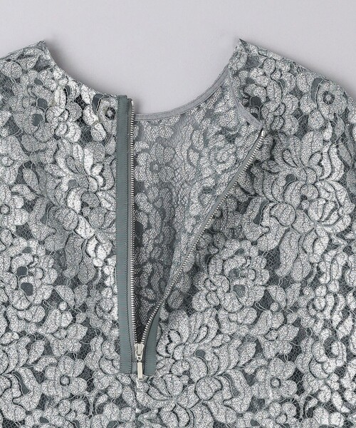 UNITED ARROWS（ユナイテッドアローズ）の「グリッターレース ブラウス（シャツ/ブラウス・レディース・シルバー・FREE）」の13枚目の写真