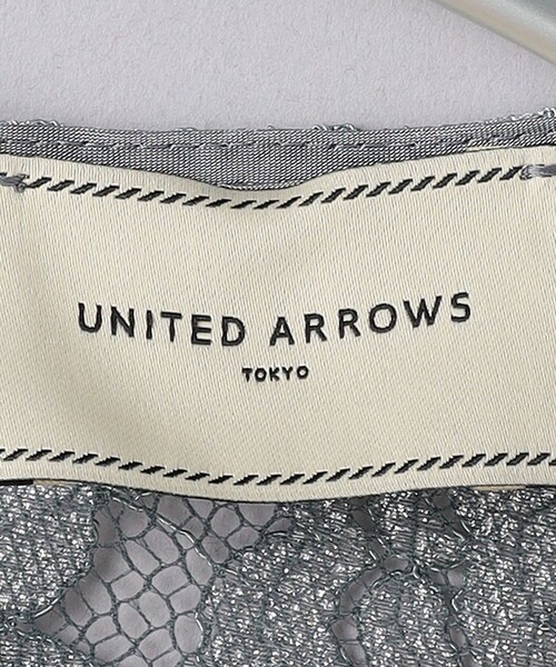 UNITED ARROWS（ユナイテッドアローズ）の「グリッターレース ブラウス（シャツ/ブラウス・レディース・シルバー・FREE）」の15枚目の写真