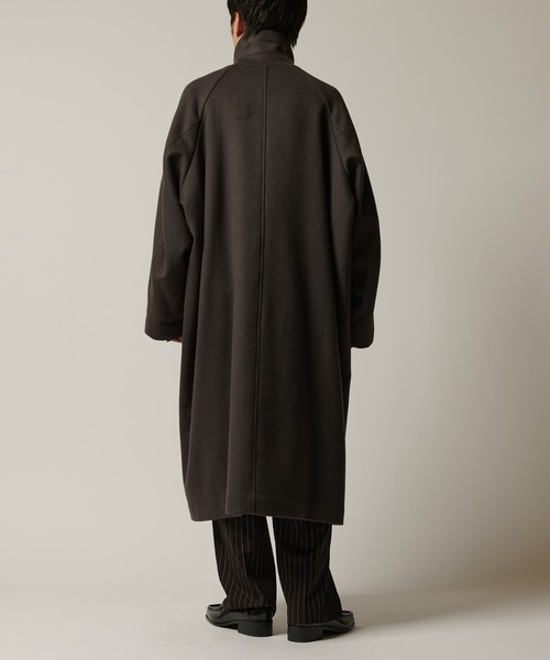 Lui's（ルイス）の「ビーバーメルトンボリュームロングコート（その他アウター・メンズ・グレー/ブラック・S/M）」の21枚目の写真