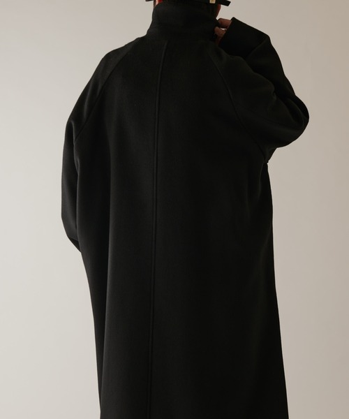 Lui's（ルイス）の「ビーバーメルトンボリュームロングコート（その他アウター・メンズ・グレー/ブラック・S/M）」の11枚目の写真