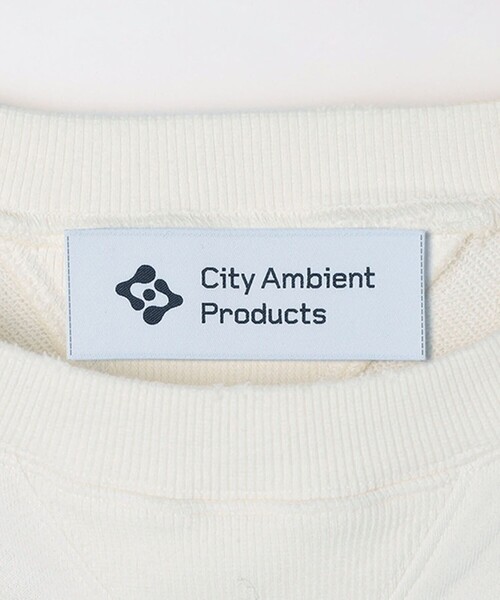 City Ambient Products（シティアンビエントプロダクツ）の「City Ambient Products: ダメージ グラフィック プリント スウェット（スウェット・メンズ・オフホワイト/クリーム/ロイヤルブルー/ダークグレー・SMALL/LARGE/MEDIUM）」の10枚目の写真
