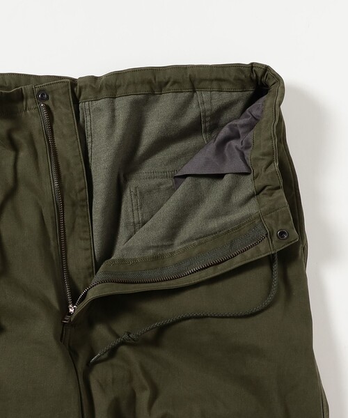BEAMS(ビームス)の「ブラッシュ オーバーパンツ(カーゴパンツ・メンズ・ブラック/オリーブ・S/M/L/XL)」の11枚目の写真