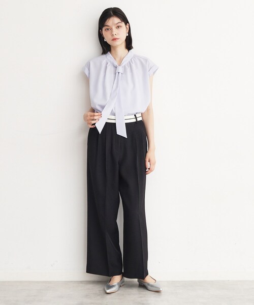 THE SHOP TK (ザ ショップ ティーケー )の「◆マーベルトライクスラックスパンツ(その他パンツ・レディース・ブラック/チャコールグレー・12/13)」の17枚目の写真