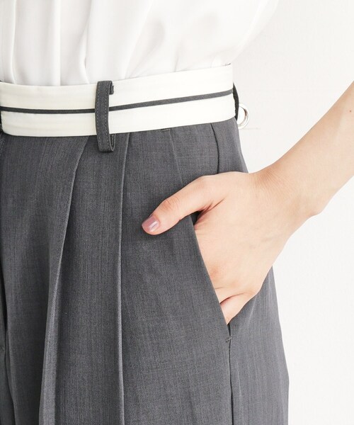 THE SHOP TK (ザ ショップ ティーケー )の「◆マーベルトライクスラックスパンツ(その他パンツ・レディース・ブラック/チャコールグレー・12/13)」の11枚目の写真