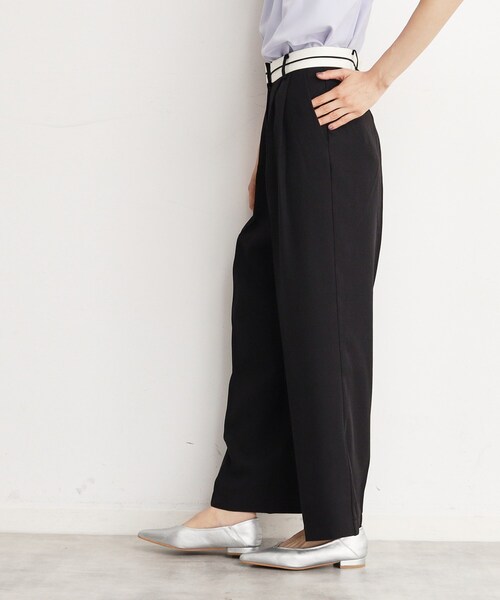 THE SHOP TK (ザ ショップ ティーケー )の「◆マーベルトライクスラックスパンツ(その他パンツ・レディース・ブラック/チャコールグレー・12/13)」の9枚目の写真