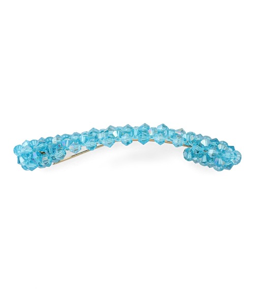 ANEMONE（アネモネ）の「カラービーズぱっちんピン（ヘアピン・レディース・ブラウン/グリーン/ブルー/クリア/レッド/ブラック/クリアブルー/エメラルド/グレー・FREE）」の14枚目の写真