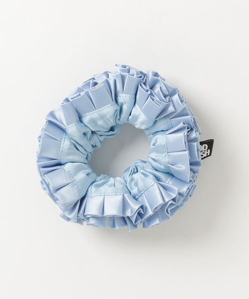 Ray BEAMS(レイビームス)の「GOOD SQUISH / BADLAND(シュシュ・レディース・ホワイト/サックスブルー/ダークブラウン・ONE SIZE)」の3枚目の写真