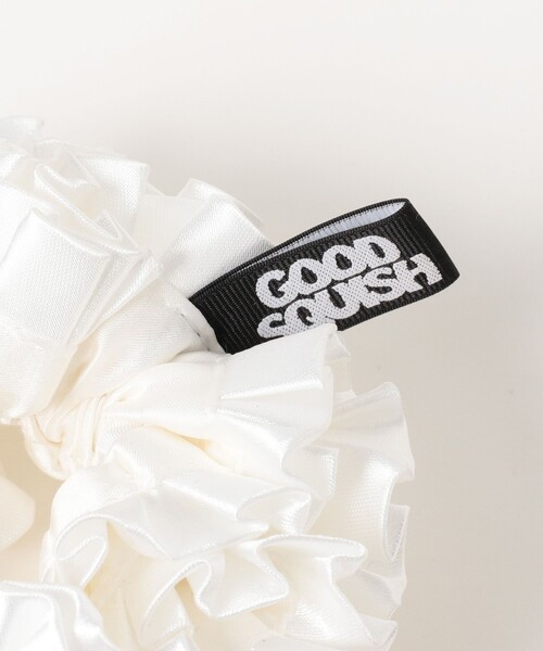Ray BEAMS(レイビームス)の「G/SQUISH_BADLAND(シュシュ・レディース・ホワイト/サックスブルー/ダークブラウン・ONE SIZE)」の9枚目の写真