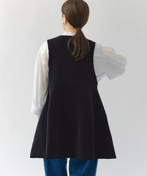 IENA ベロアニットフォルムベスト IENA（イエナ）の「ベロアニットフォルムベスト（ベスト）」 - WEAR