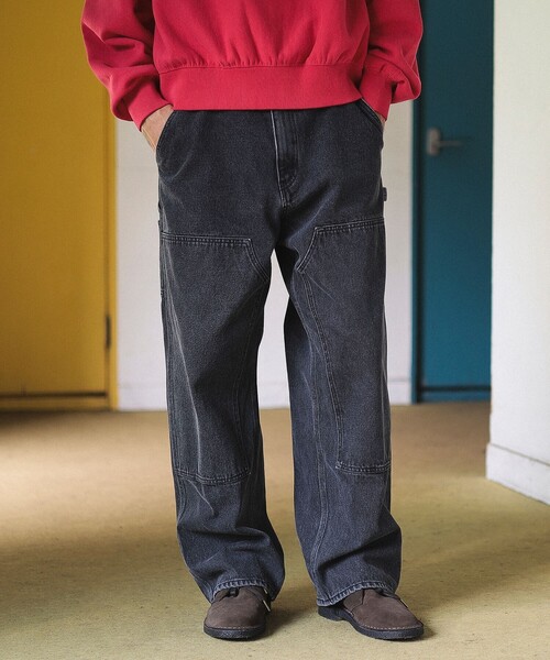 B:MING by BEAMS（ビーミングバイビームス）の「ambiance / Double Knee Pants（その他パンツ・メンズ・ブラック/ブラウン・SMALL/MEDIUM/LARGE/X-LARGE）」の7枚目の写真