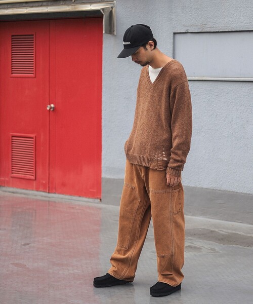 B:MING by BEAMS（ビーミングバイビームス）の「ambiance / Double Knee Pants（その他パンツ・メンズ・ブラック/ブラウン・SMALL/MEDIUM/LARGE/X-LARGE）」の12枚目の写真
