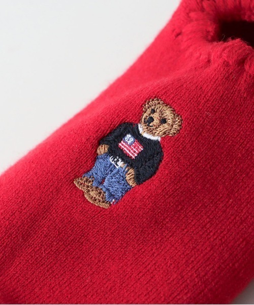 POLO RALPH LAUREN レディース 足底滑り止め付き フラッグベア