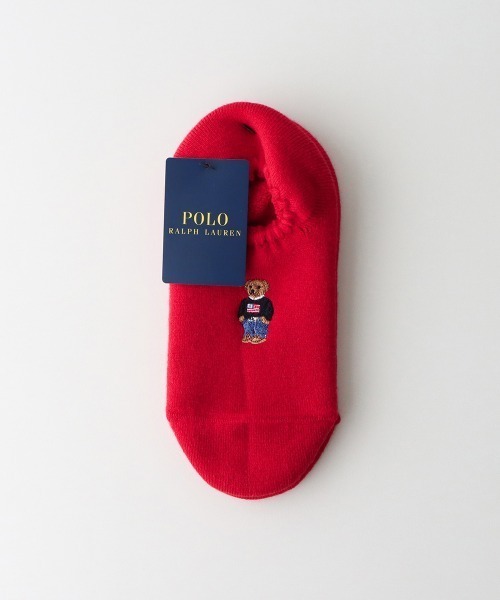 正規品♡クリスマスベア♡ソックス＆ウエストウォーマー POLO RALPH LAUREN レディース ウール混 足底滑り止め付き