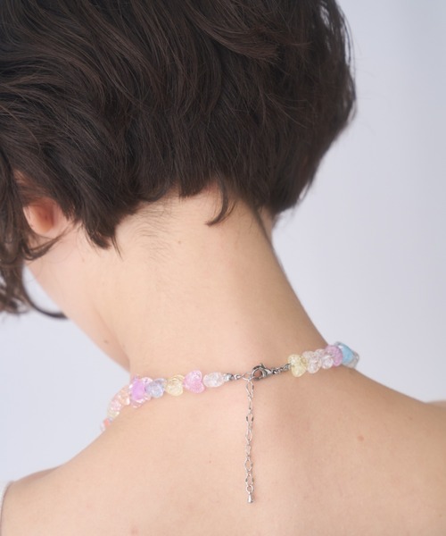 【TATIANA】Blend Bead Necklace NZ2453〜ビーズネックレス MUSINSA | TATIANA (Silver 925) Blend Bead Necklace NZ2453
