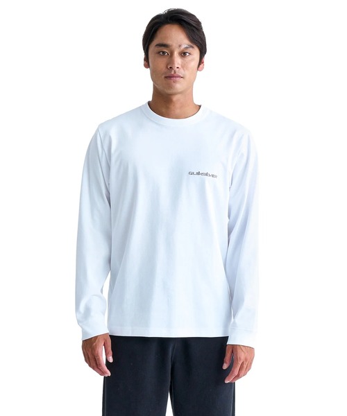 Quiksilver(クイックシルバー)の「CRAZY DAISY LT/クイックシルバーバックプリント長袖ロンT(Tシャツ/カットソー・メンズ・ネイビー/ブラック/ホワイト/ベージュ・LARGE/SMALL/MEDIUM/X-LARGE)」の5枚目の写真