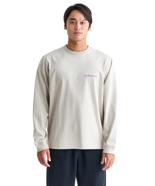 Quiksilver(クイックシルバー)の「CRAZY DAISY LT/クイックシルバーバックプリント長袖ロンT(Tシャツ/カットソー・メンズ・ネイビー/ブラック/ホワイト/ベージュ・LARGE/SMALL/MEDIUM/X-LARGE)」の7枚目の写真
